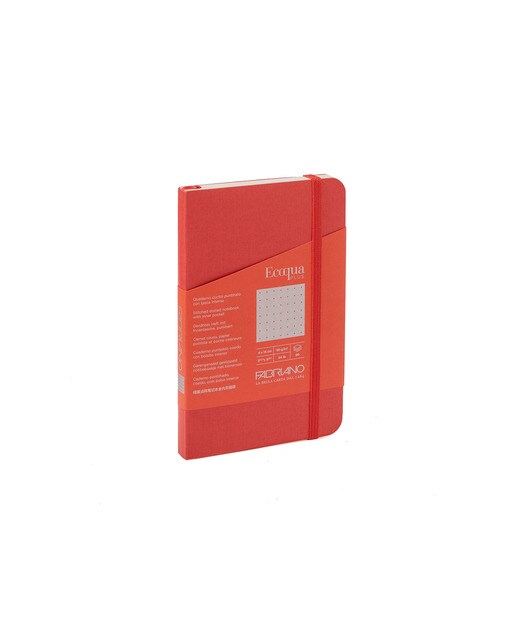 Bloco 9x14 Pontilhado Cosido Ecoqua Plus - Vermelho Vermelho-1