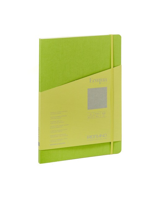Bloco A4 Pontilhado Cosido Ecoqua Plus - Verde Lima-1