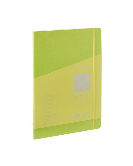 Bloco A4 Gráfico Cosido Ecoqua Plus 5 mm - Verde Lima-1