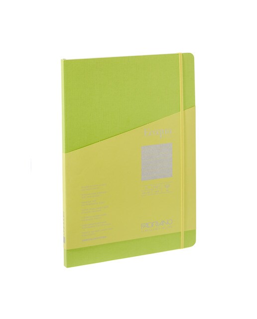 Bloco A4 de Linhas Cosido Ecoqua Plus - Verde Lima-1