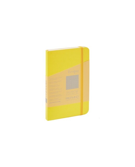 Bloco Pontilhado Cosido Ecoqua Plus 9 x 14 - Amarelo Amarelo-1