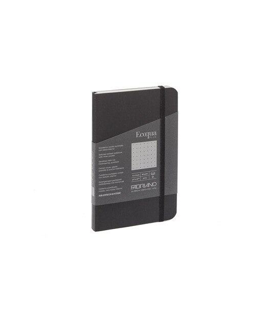 Bloco Pontilhado Cosido Ecoqua Plus 9 x 14 - Preto Preto-1