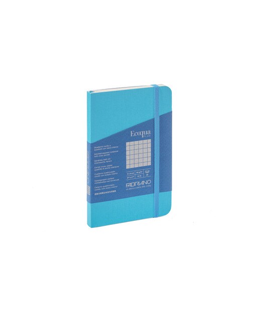 Bloco 9x14 Gráfico Cosido Ecoqua Plus 5 mm - Azul Turquesa Turquesa-1