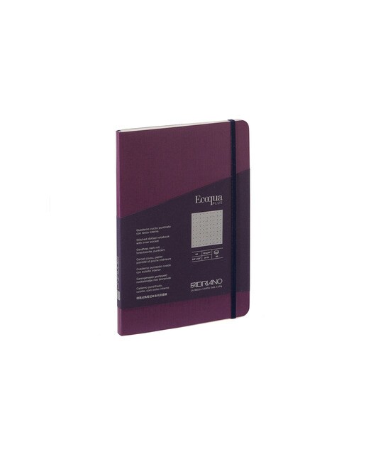 Bloco A5 Pontilhado Cosido Ecoqua Plus - Roxo Roxo-1