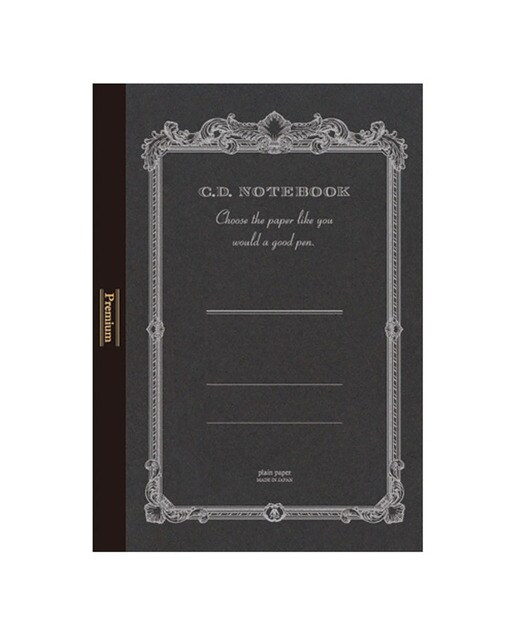Caderno Premium CD A5 Silky Papel Liso - Antracite Antracite-2