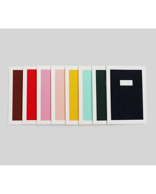 Caderno A5 Hanji Cabinet Papel Liso - Amarelo Amarelo-2
