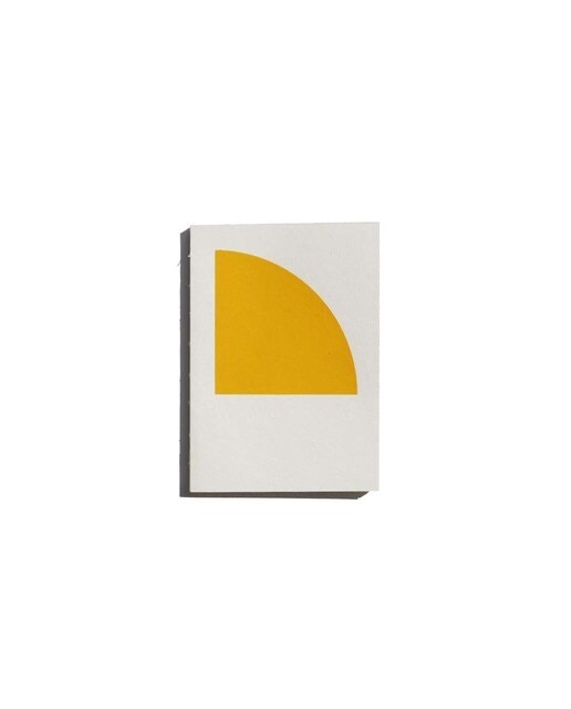 Caderno A6 Hanji Symbol Triângulo - Amarelo Amarelo-1