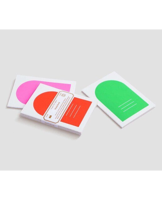Pack 3 Cadernos Hanji Passport - Rosa Néon Rosa Néon-7