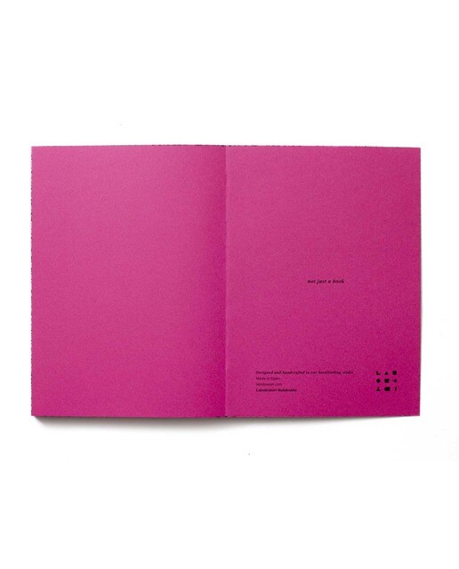 Caderno Spray Splash Labobratori 13x18 - Fúcsia Fúcsia-5