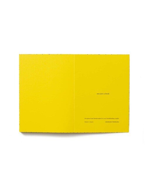 Caderno Spray Splash Labobratori A6 - Amarelo Amarelo-5
