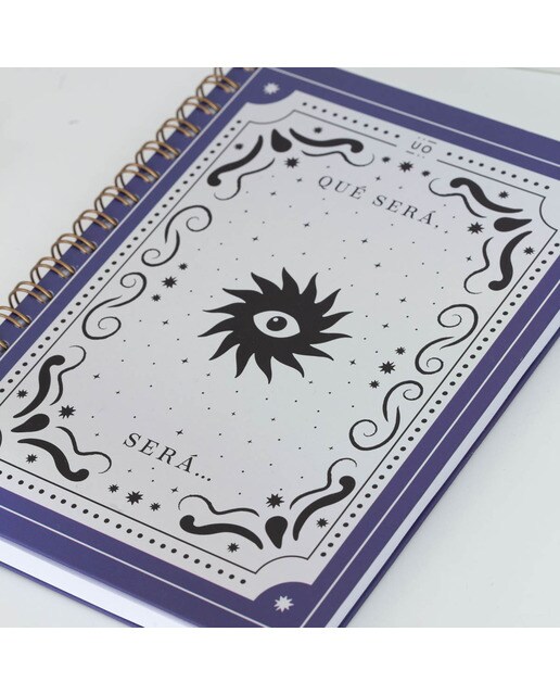 Bloco Espiral de Capa Dura 200 Páginas Qué Será Será Espanhol - 150x220 mm - Multicolor Multicolor-9