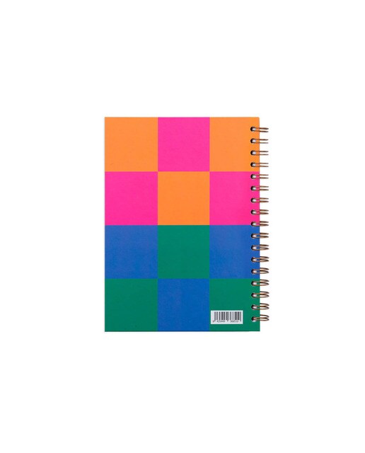 Bloco Espiral de Capa Dura 200 Páginas Disfrutar Espanhol - 150x220 mm - Multicolor Multicolor-8