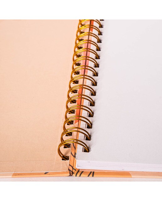 Libreta espiral M hojas Frost naranja Naranja-2