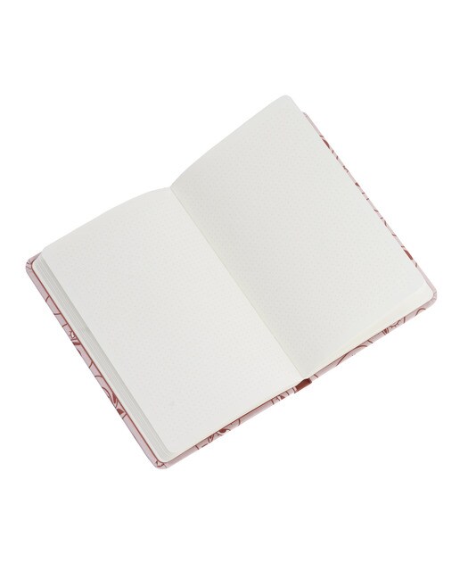 Caderno em tecido Crvsh x Kokonote Rosa Rosa/Vermelho-3