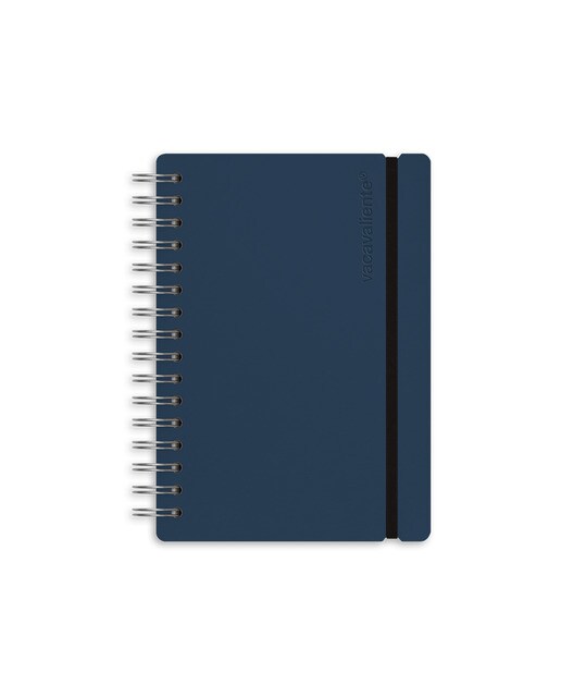 Caderno A4 liso vacavaliente preto 1