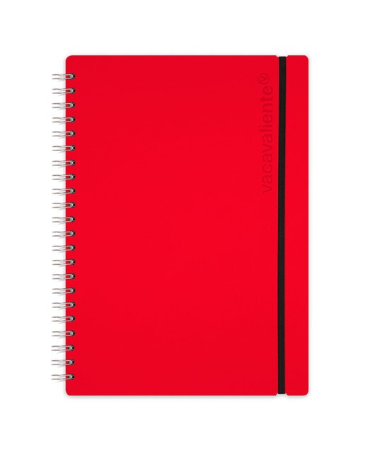 Caderno A4 liso vacavaliente preto 1