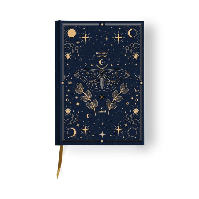 Imagem 0 de Caderno de gratidão Astral Erik azul
