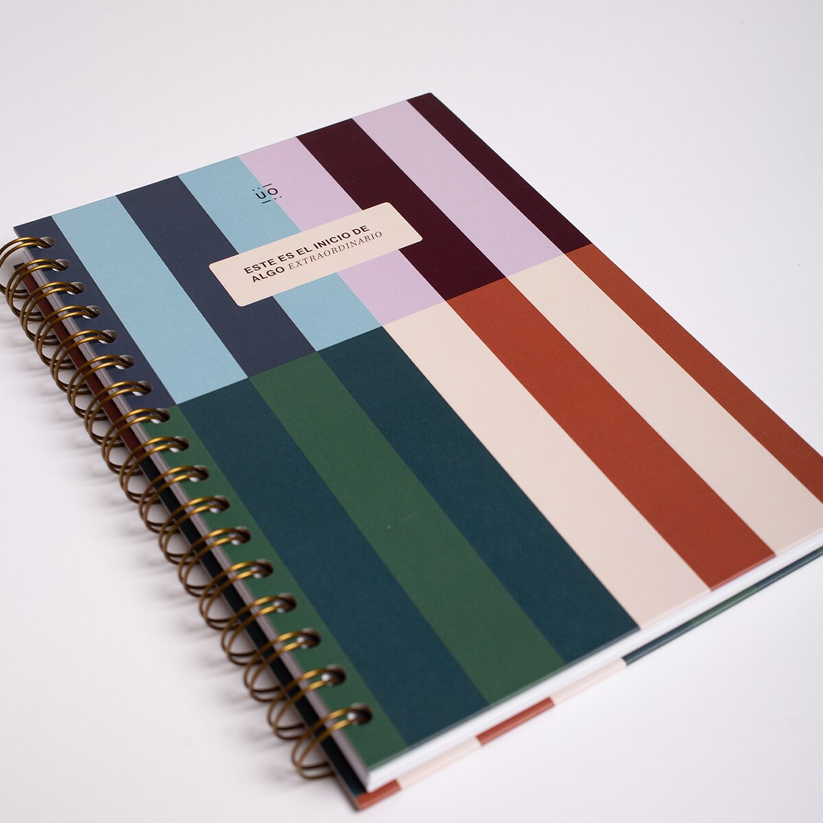Libreta tapa dura Este es el inicio de algo extraordinario UO multicolor Multicolor-2