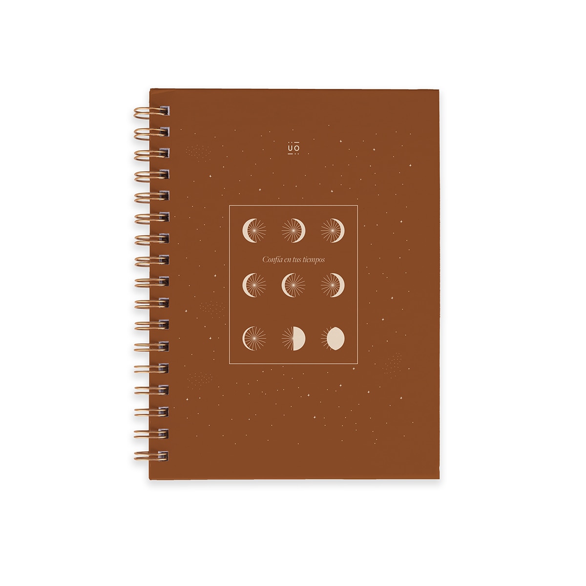 Imagem 0 de Bloco de Notas Capa Dura "Confía en tus Tiempos" UO en Cor Telha