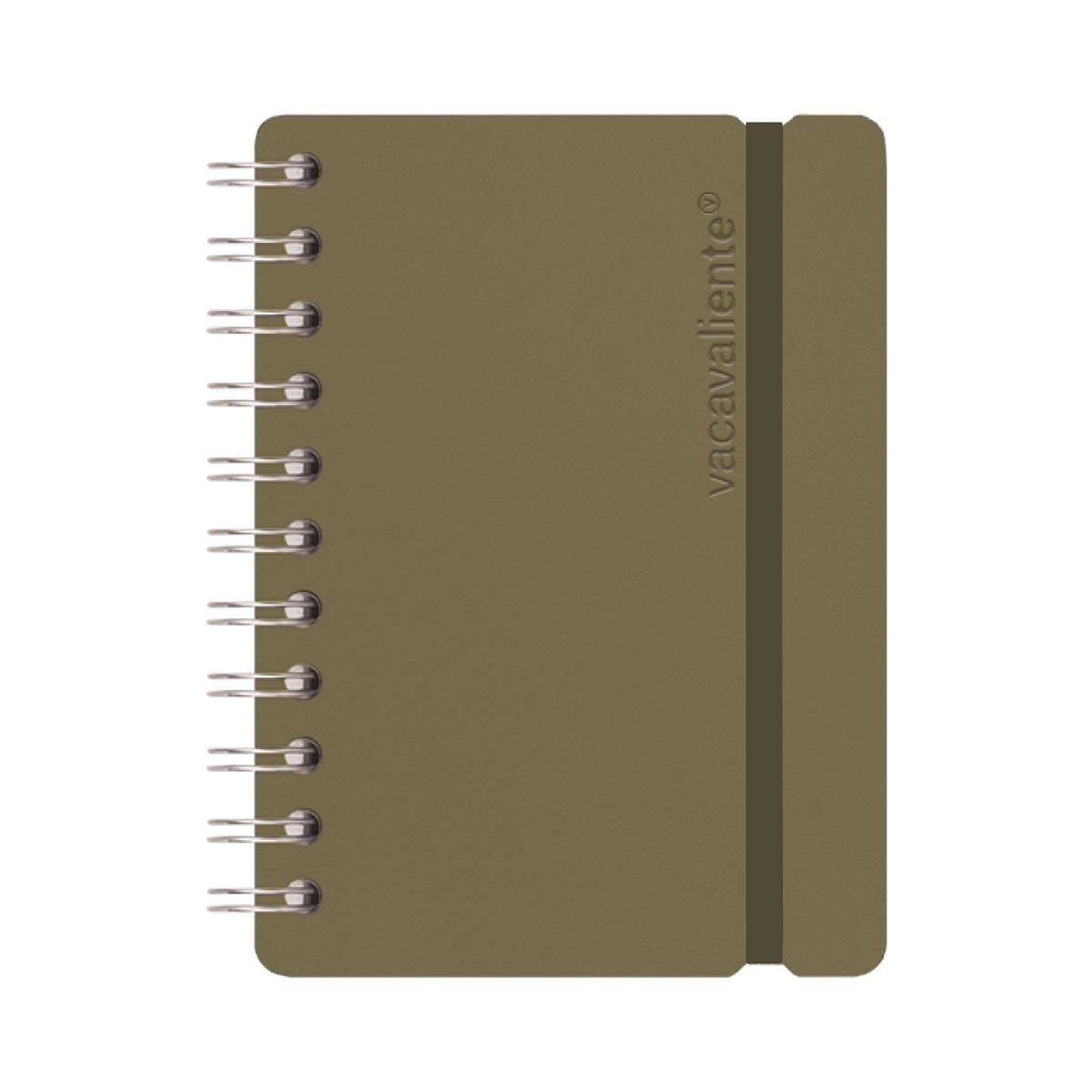 Imagen 0 de Cuaderno A6 punteado vacavaliente oliva