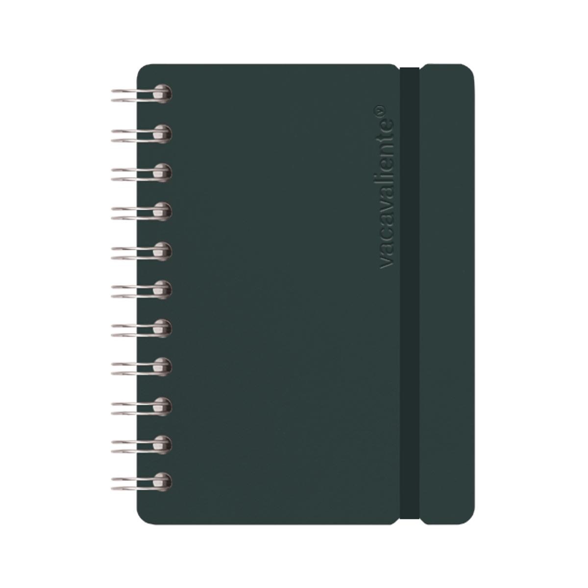 Cuaderno A6 rayado vacavaliente verde amazónico 1