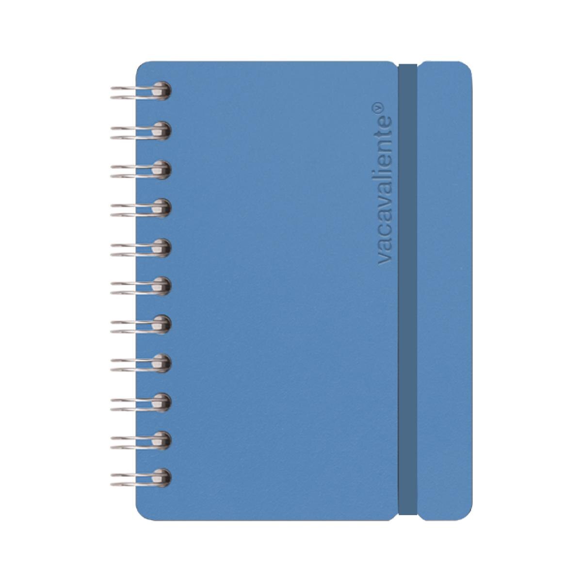 Imagen 0 de Cuaderno A6 punteado vacavaliente azul claro