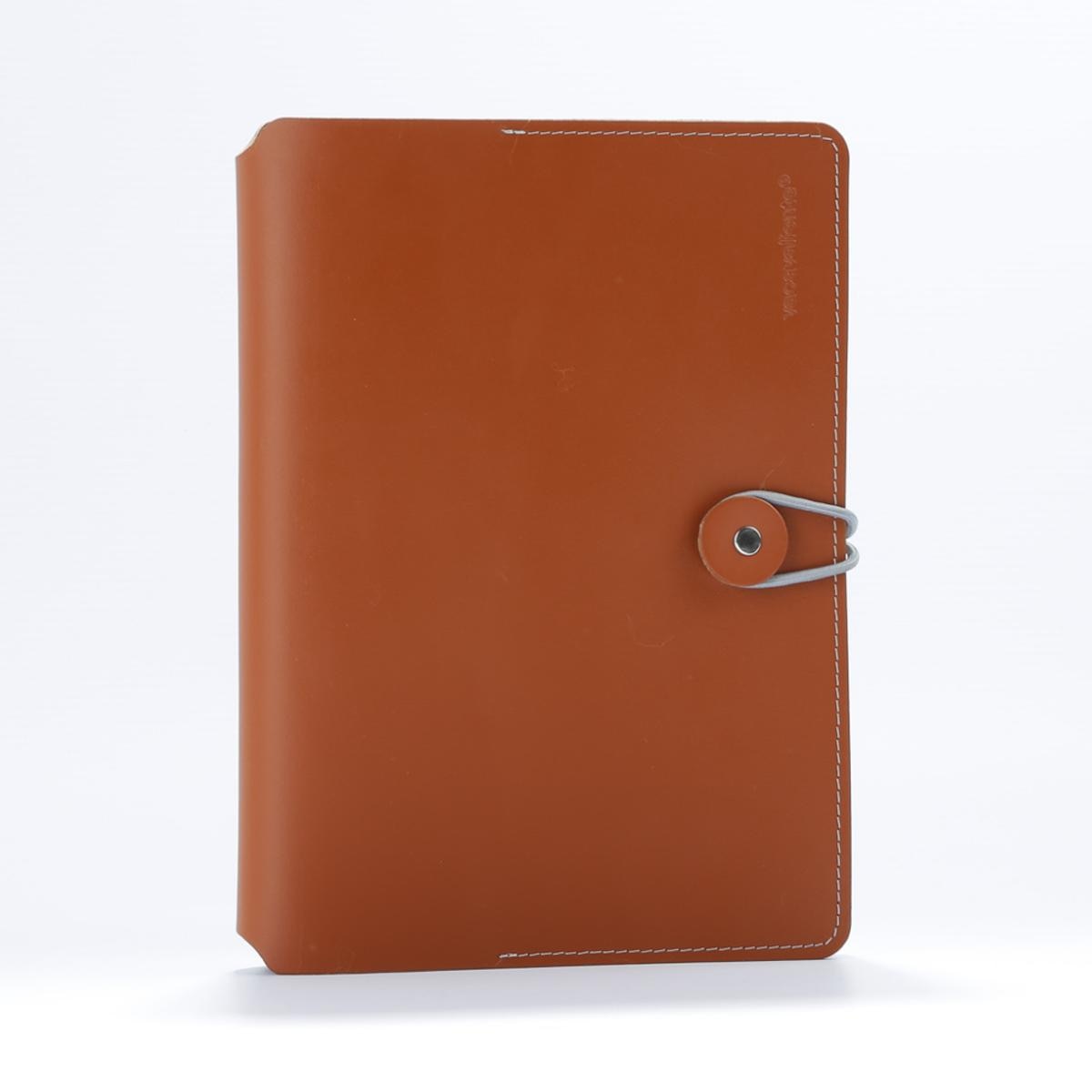 Cuaderno Madison A5 rayado Vacavaliente marrón matone 2