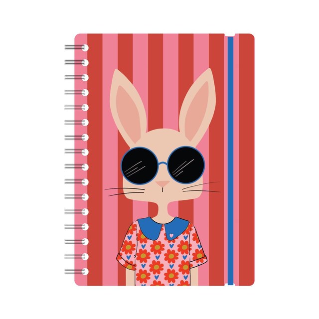 Imagen 0 de Cuaderno A5 punteado Studio Mariisore Monkey Hipster vacavaliente