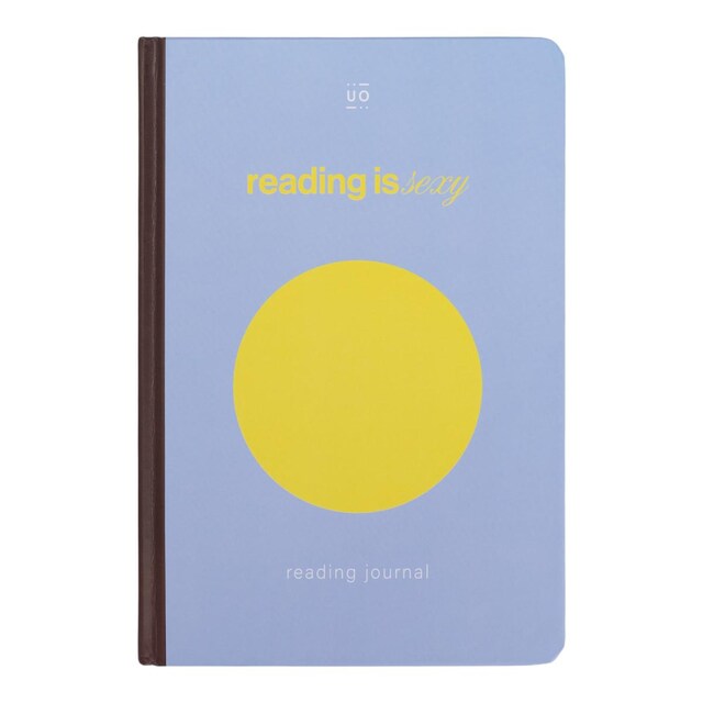 Journal Reading is sexy  145x210 mm UO Azul inglés