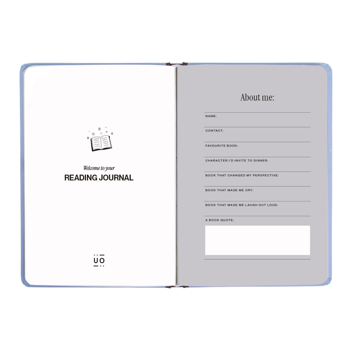 Journal Reading is sexy 145x210 mm UO Azul inglés Multicolor-2