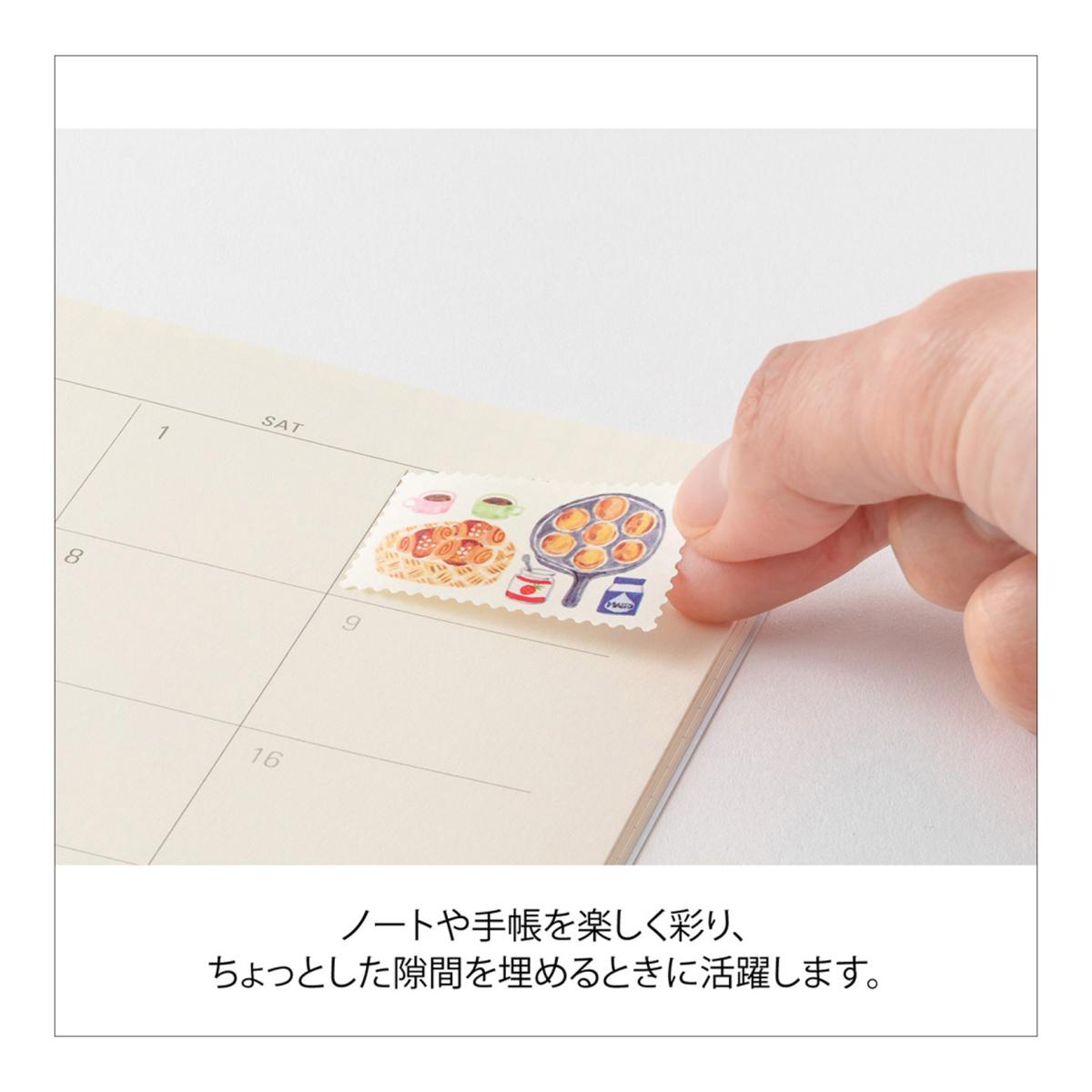 Rolo de autocolantes Yuru Log Midori Multicolor-4