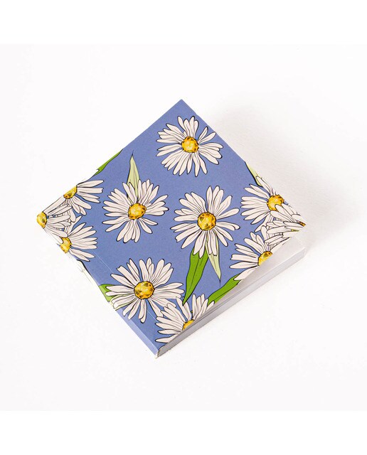 Imagem 0 de Memopad S Margaridas - Azul/Branco