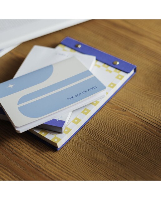 Conjunto de blocos de notas Akalia Kokonote Azul Azul / Amarelo-3