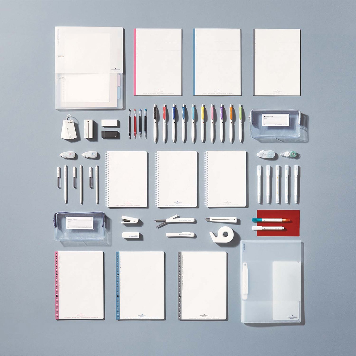 Archivador 2 anillas Kokuyo Good Tools Blanco-20