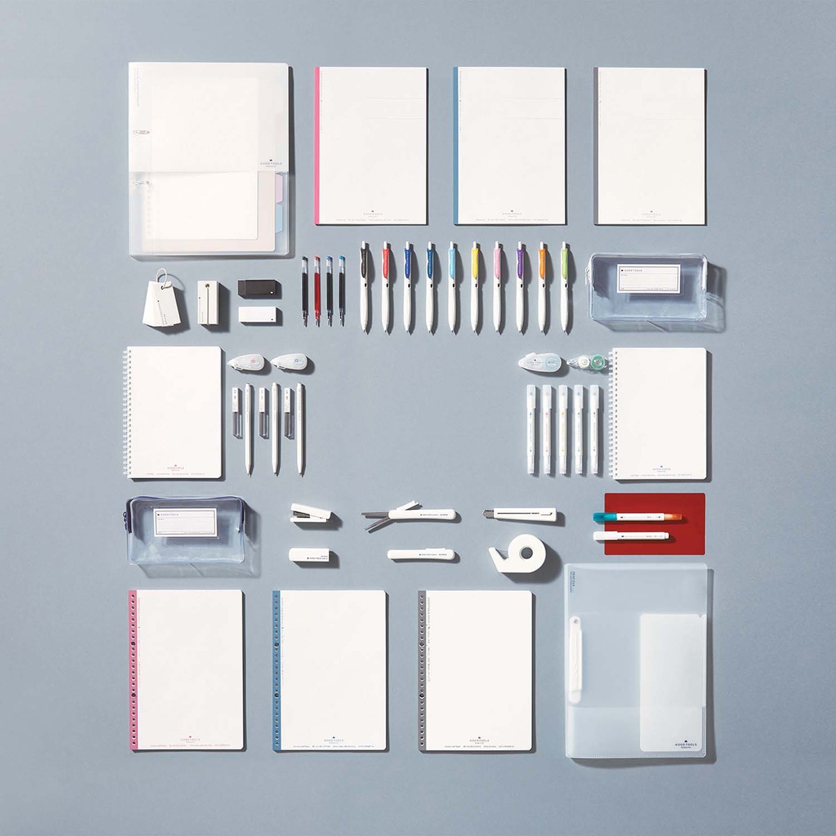 Archivador 2 anillas Kokuyo Good Tools Blanco-21