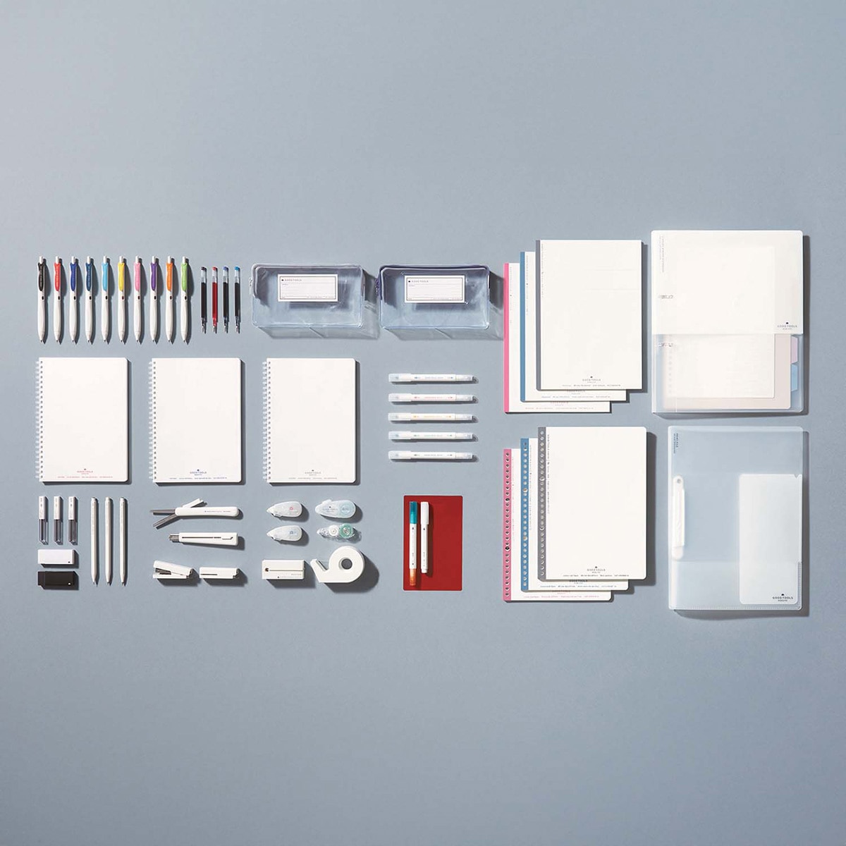 Archivador 2 anillas Kokuyo Good Tools Blanco-22