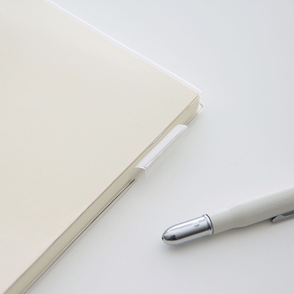Capa de plástico transparente Midori caderno MD A5 5