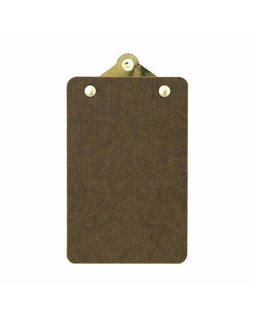 Prancheta mini Penco clip dourado Dourado-3