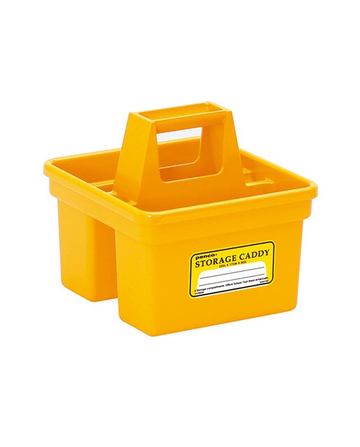 Caixa de arrumação pequena Penco amarela Amarelo-1