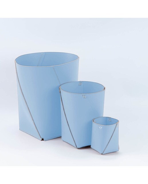 Porta Lápis ruca Vacavaliente azul celeste 4