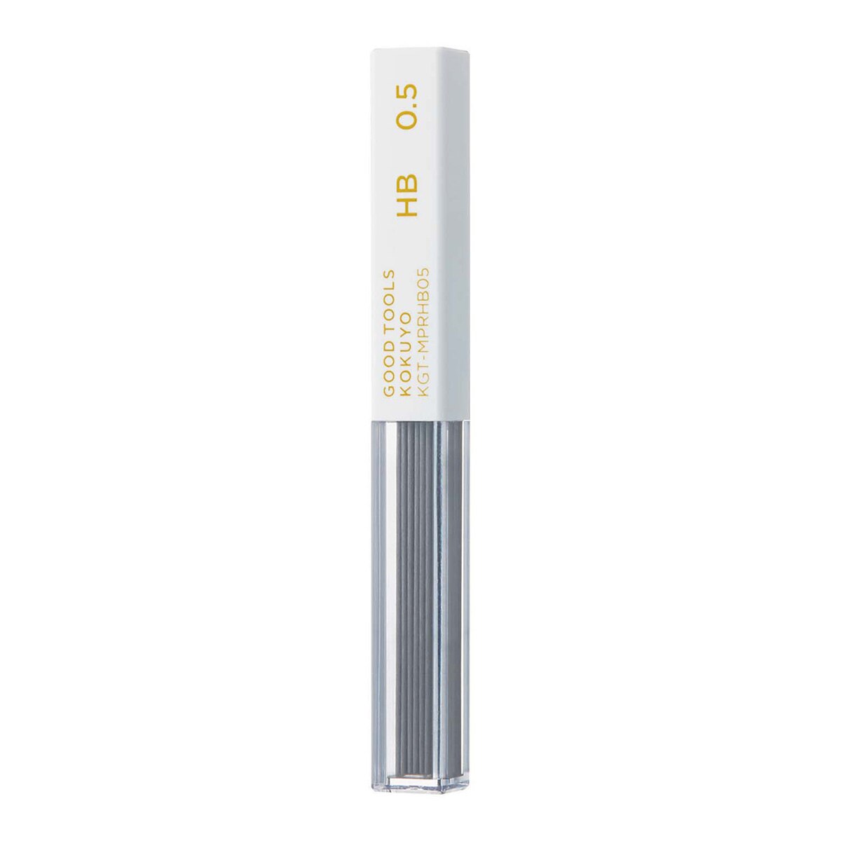 Minas Kokuyo Good Tools 0.5mm grafito HB Blanco-2