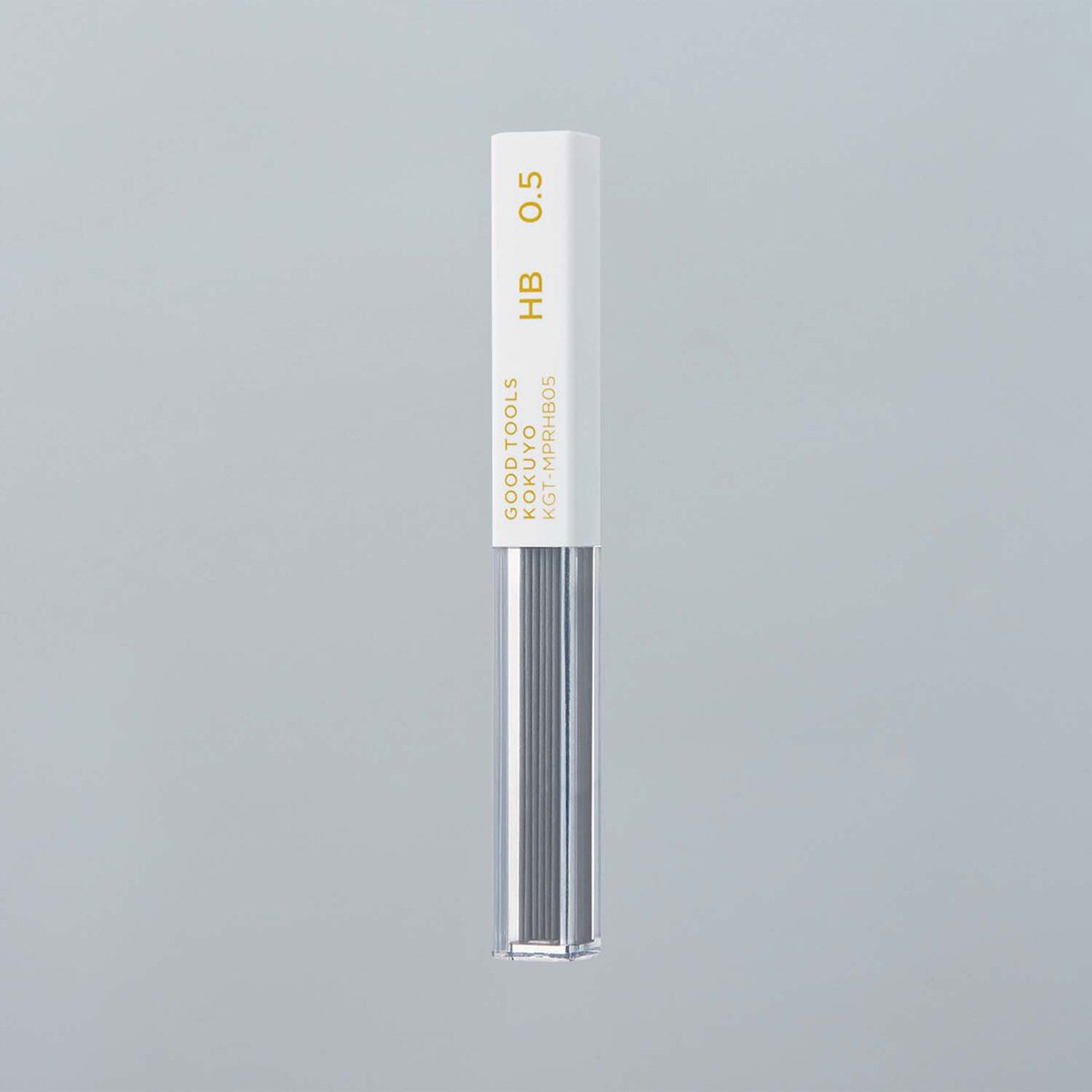 Minas Kokuyo Good Tools 0.5mm grafito HB Blanco-3