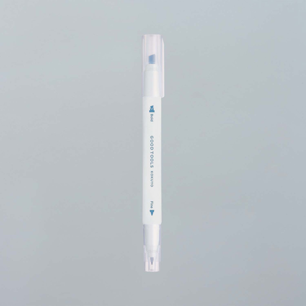 Marcador doble punta Kokuyo Good Tools azul Azul-2