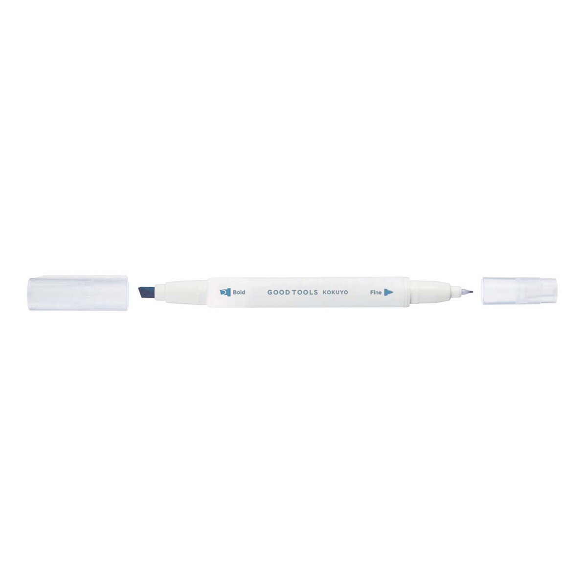 Marcador doble punta Kokuyo Good Tools azul Azul-10