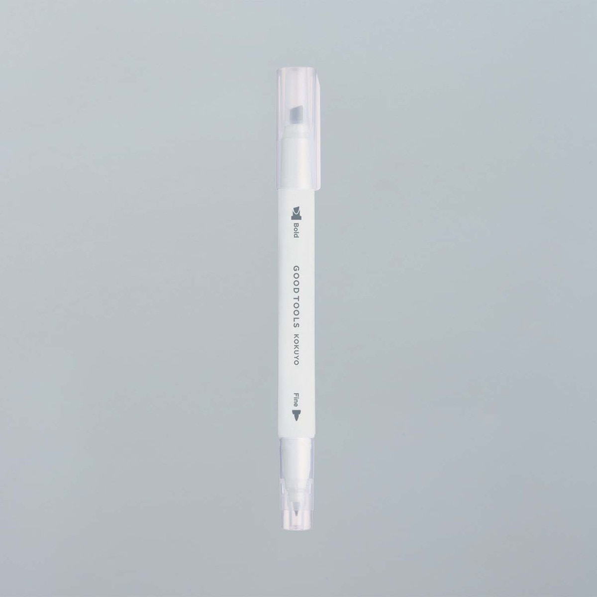 Marcador doble punta Kokuyo Good Tools gris Gris-2