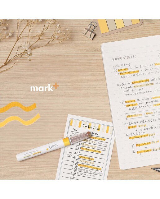 Set 5 marcadores Kokuyo Mark+ doble tono tipo 2 4
