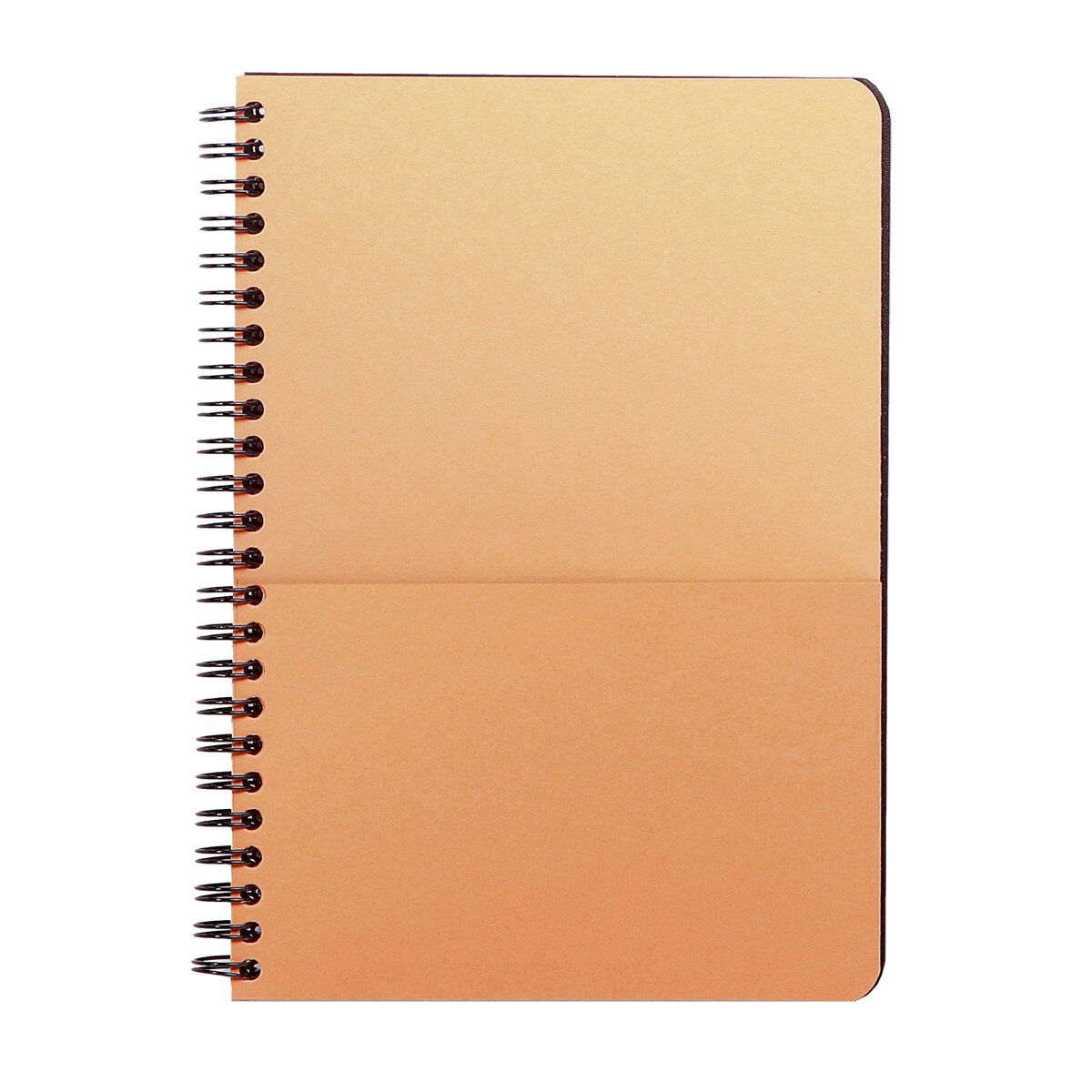 Agenda telefónica de polipropileno A5 Rhodia preta Preto-5
