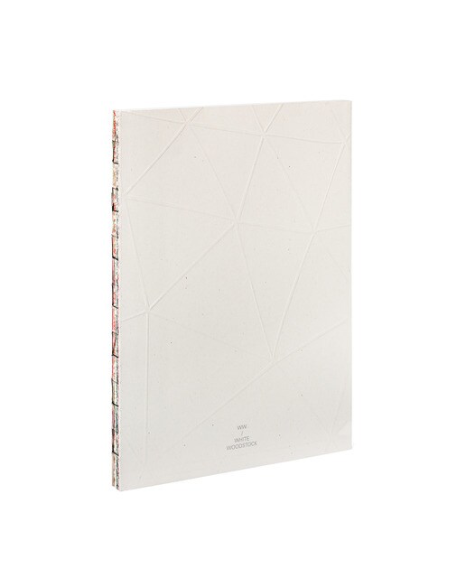 Caderno A4 Woodstock - Branco Branco-1
