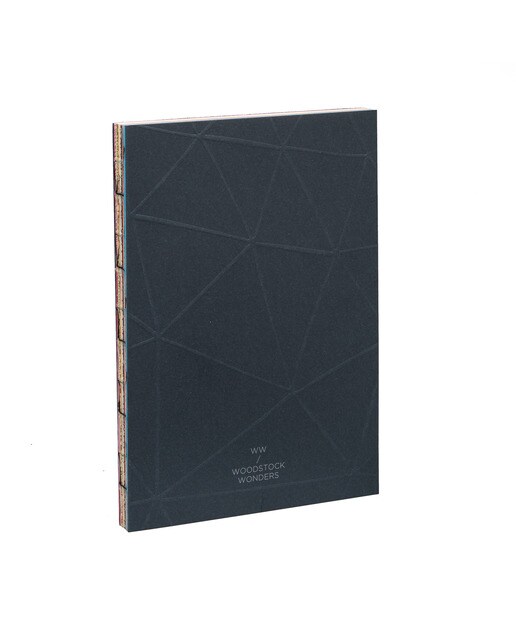 Caderno A5 Woodstock - Multicolor Multicolor-1