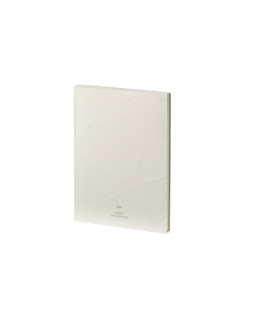 Caderno A5 Woodstock - Branco Branco-1